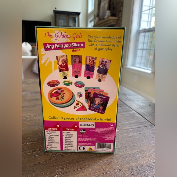 Brand New - Golden Girls Any Way You Slice It Game - Picture 2 of 2